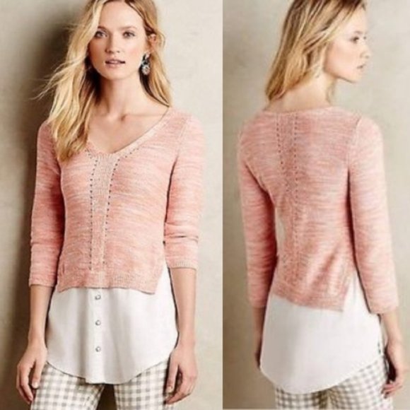 Anthropologie • MOTH Aselin Layered Pullover - Picture 2 of 8